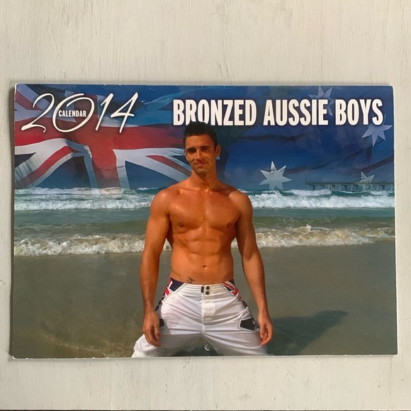 2014 Bronzed Aussie Boys Calendar - Picture 1 of 6